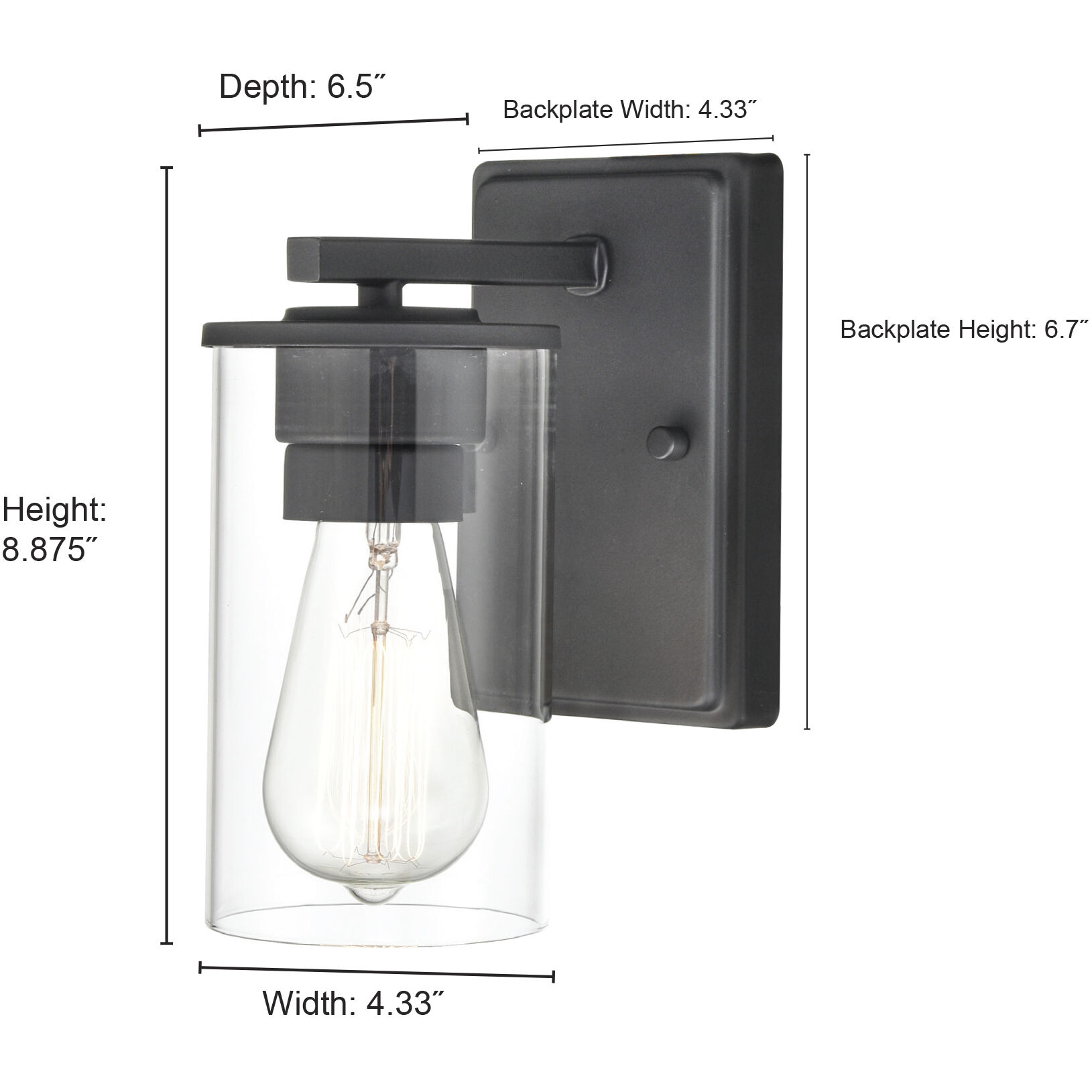 Verlana Wall Sconce Wall Light in Brushed Nickel